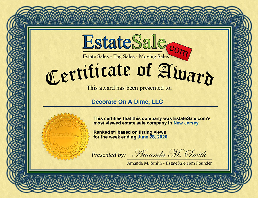 Estate Sales Leader Monmouth County